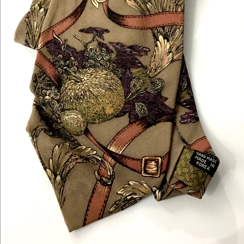 Cellini Hand Made Pure Silk Print Tie